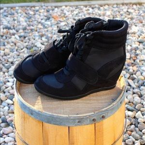 Vera Wang tennis shoe wedges ...